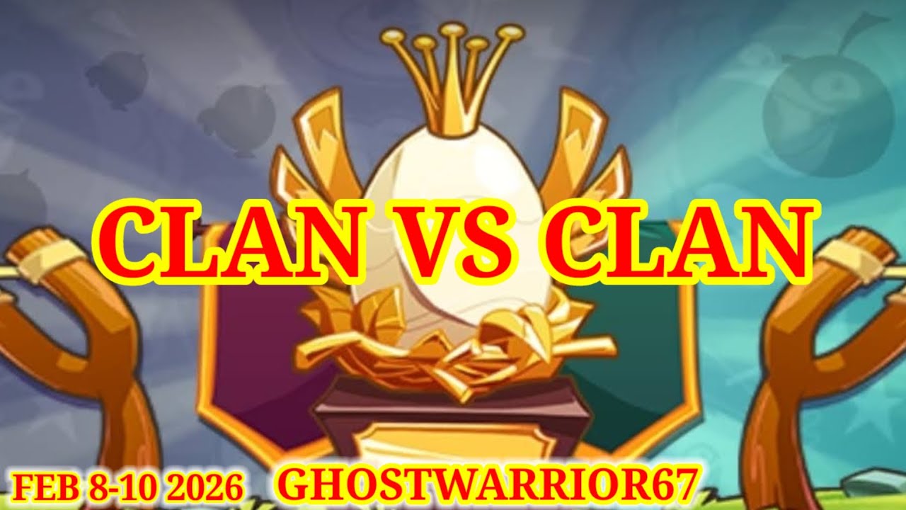 Angry birds 2 Clan vs Clan 2026/02/8 - 2026/02/10 So tough, after Daily Challenge 