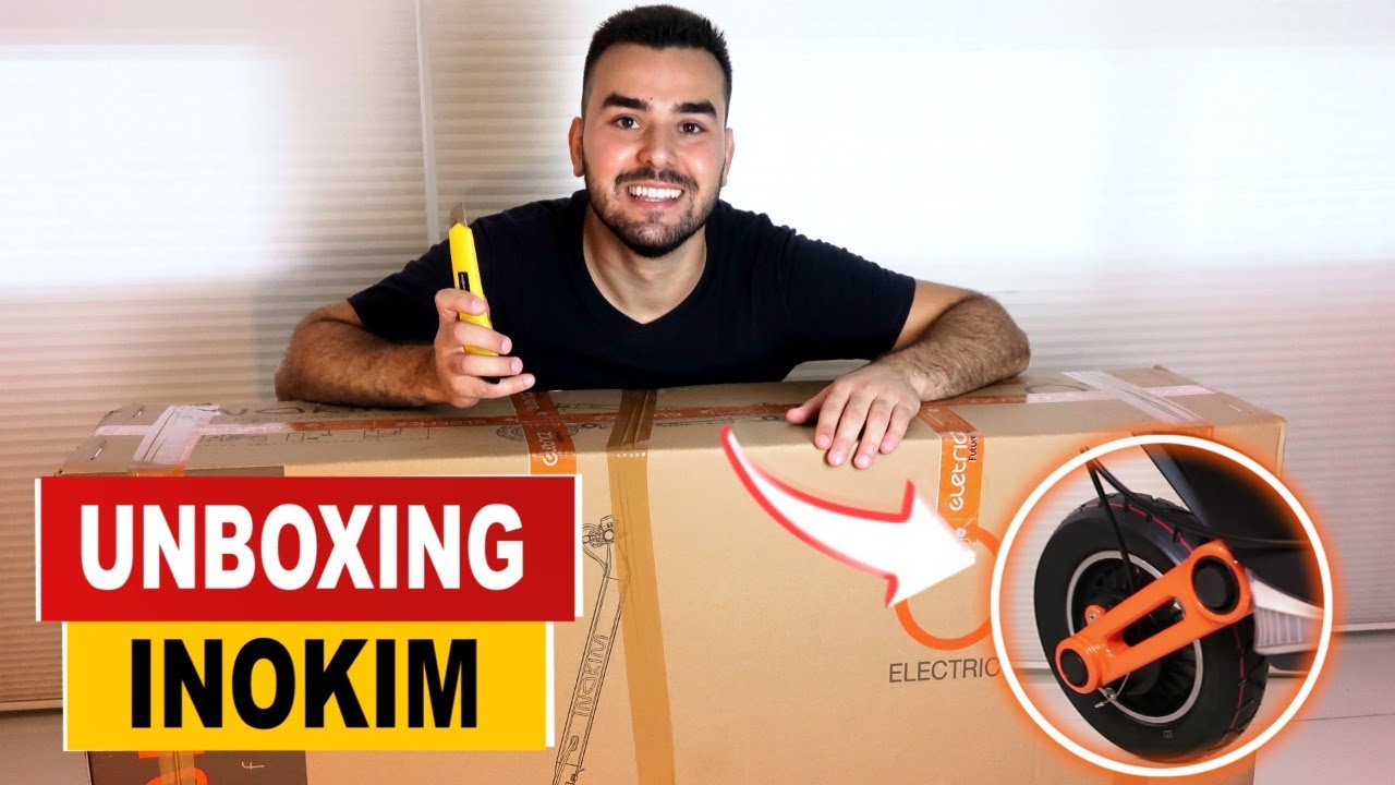 UNBOXING de um dos MELHORES PATINETES do MUNDO