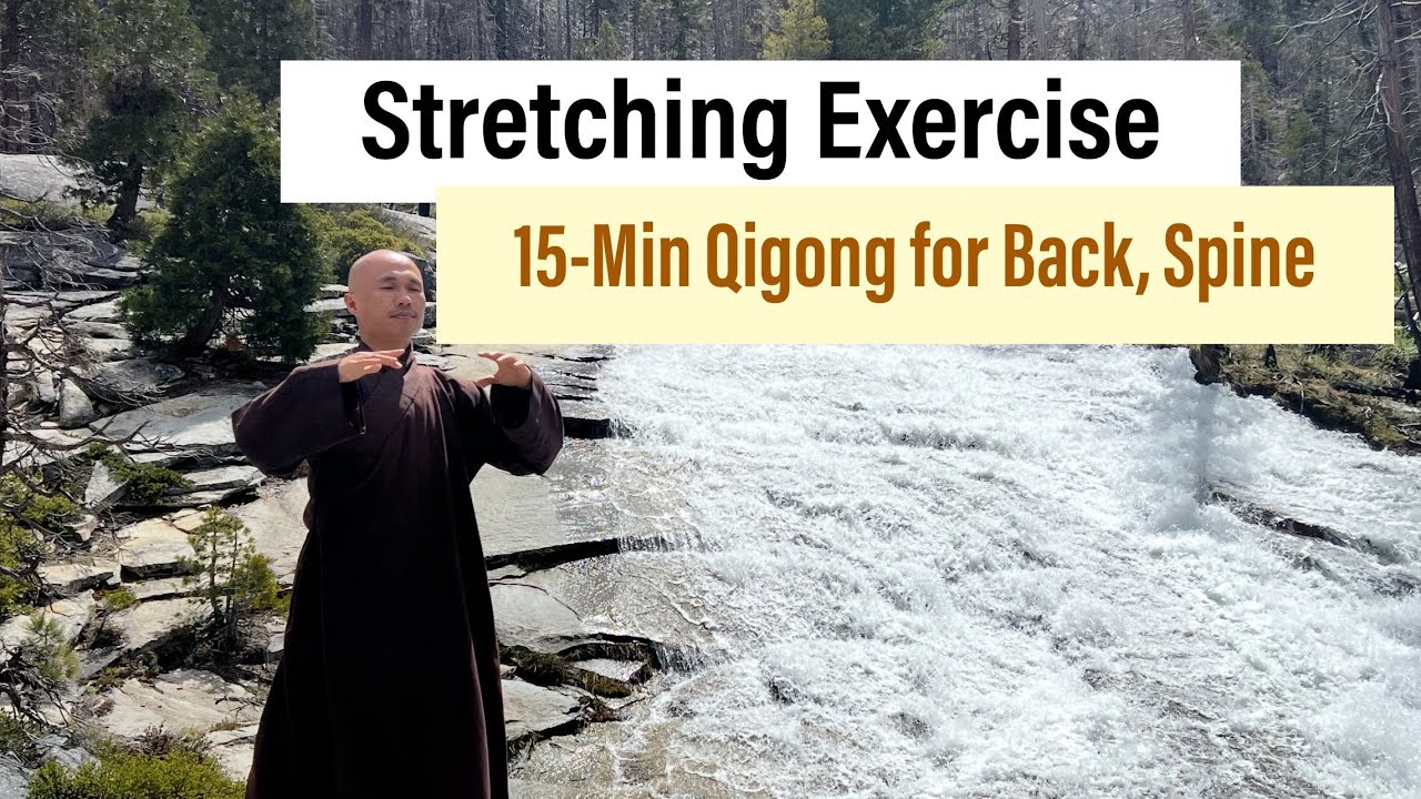 STRETCHING EXERCISE | - 15-Minute Qigong Routine for Back, and Spine