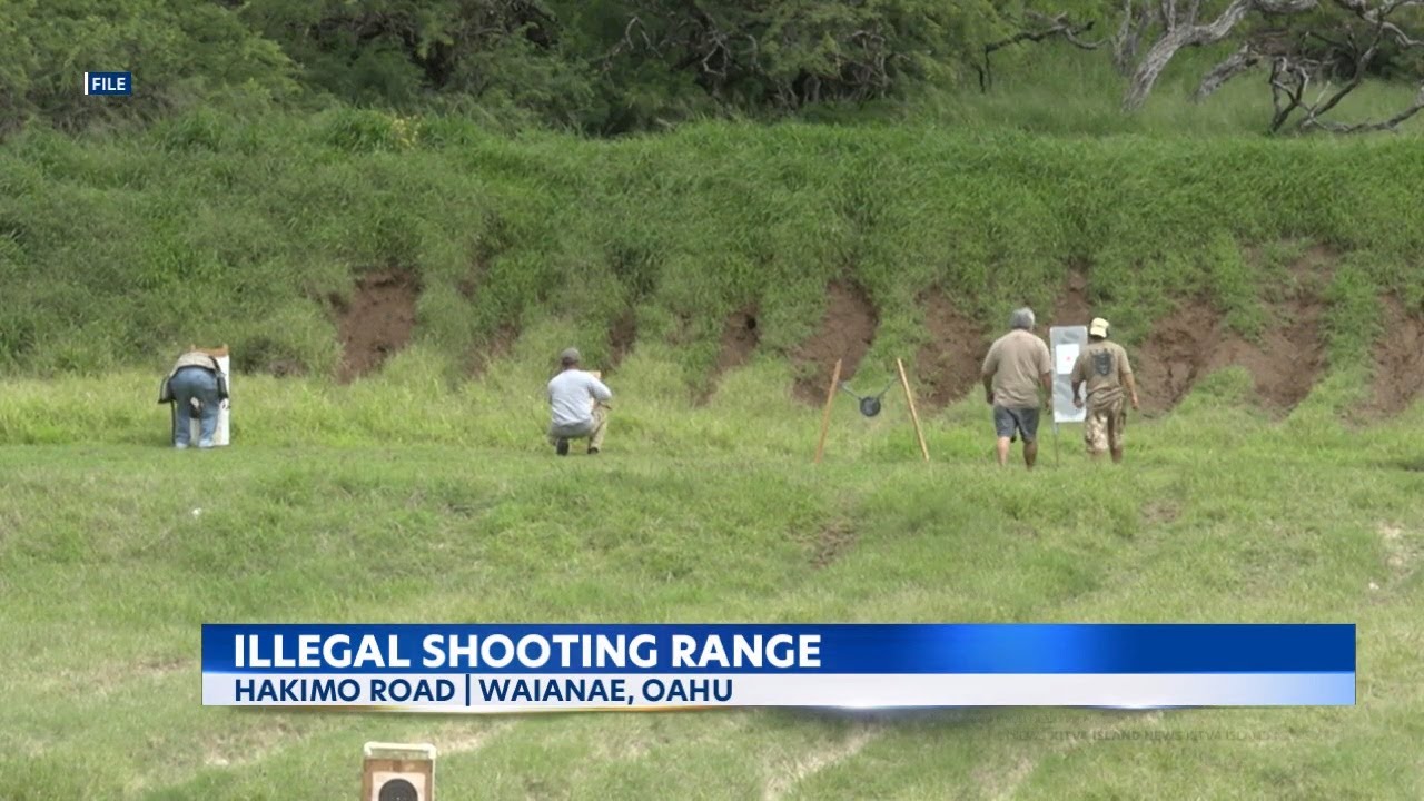 Illegal shooting range in Waianae worries community members