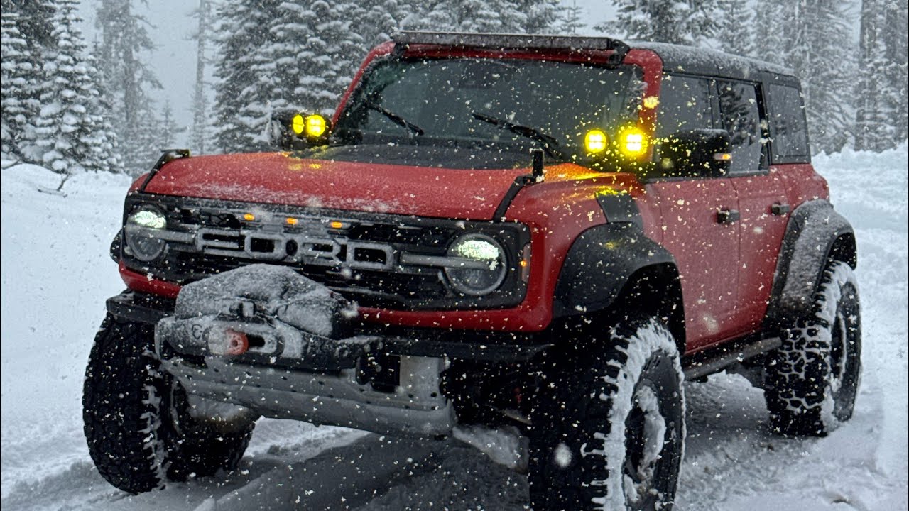 Goofing Around in my Bronco Raptor at McKinstry Lake and Bunker Hill