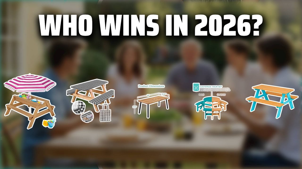 The Top 5 Best Wooden Picnic Tables in 2026 - Must Watch Before Buying!