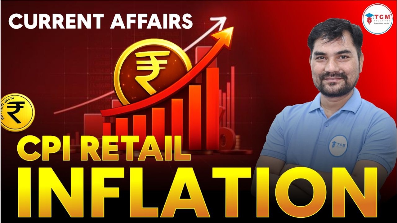 CPI Inflation Latest Update | Economy Current Affairs | Important for CAT, SSC, Banking