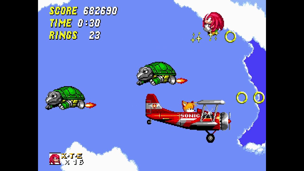 [TAS] Genesis Knuckles in Sonic the Hedgehog 2 by ShiningProdigy9000 in 17:24.33