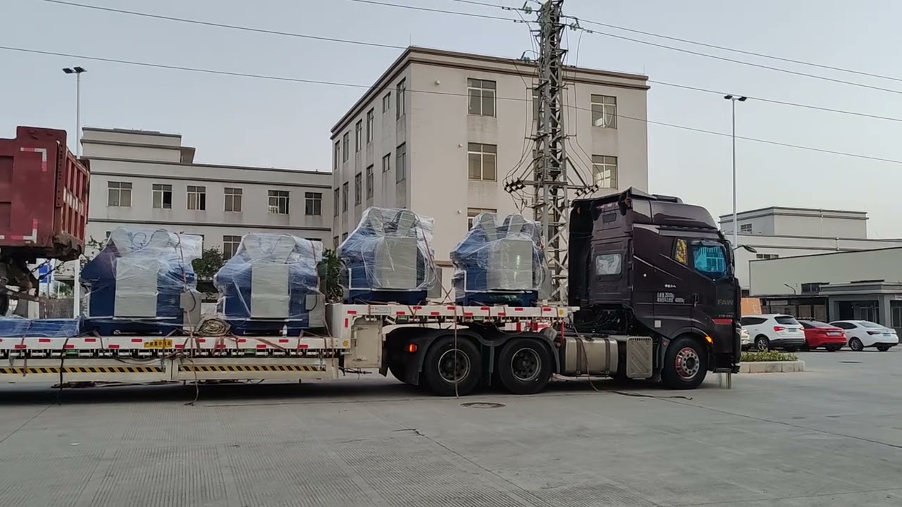 Industrial CNC Knife Grinders Loaded for Customer Delivery