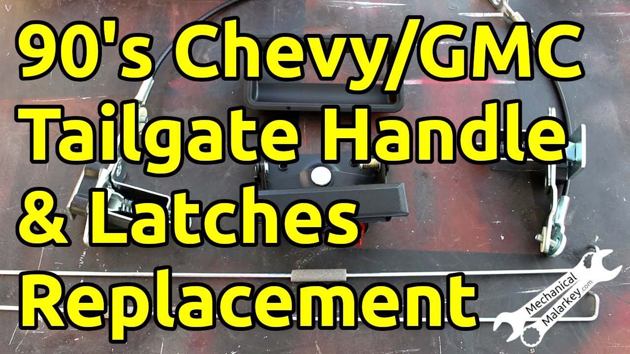 90's Chevy/GMC Tailgate Handle & Latch Replacement