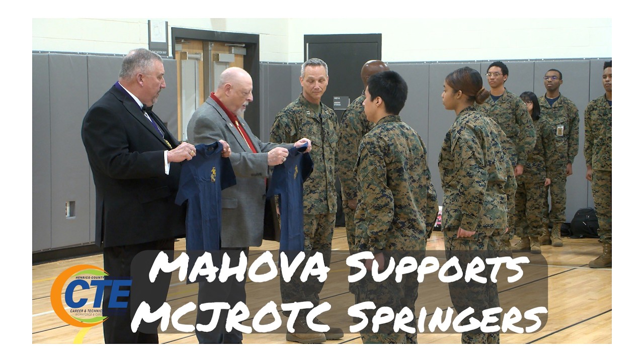 MAHOVA Supports MCJROTC Springers