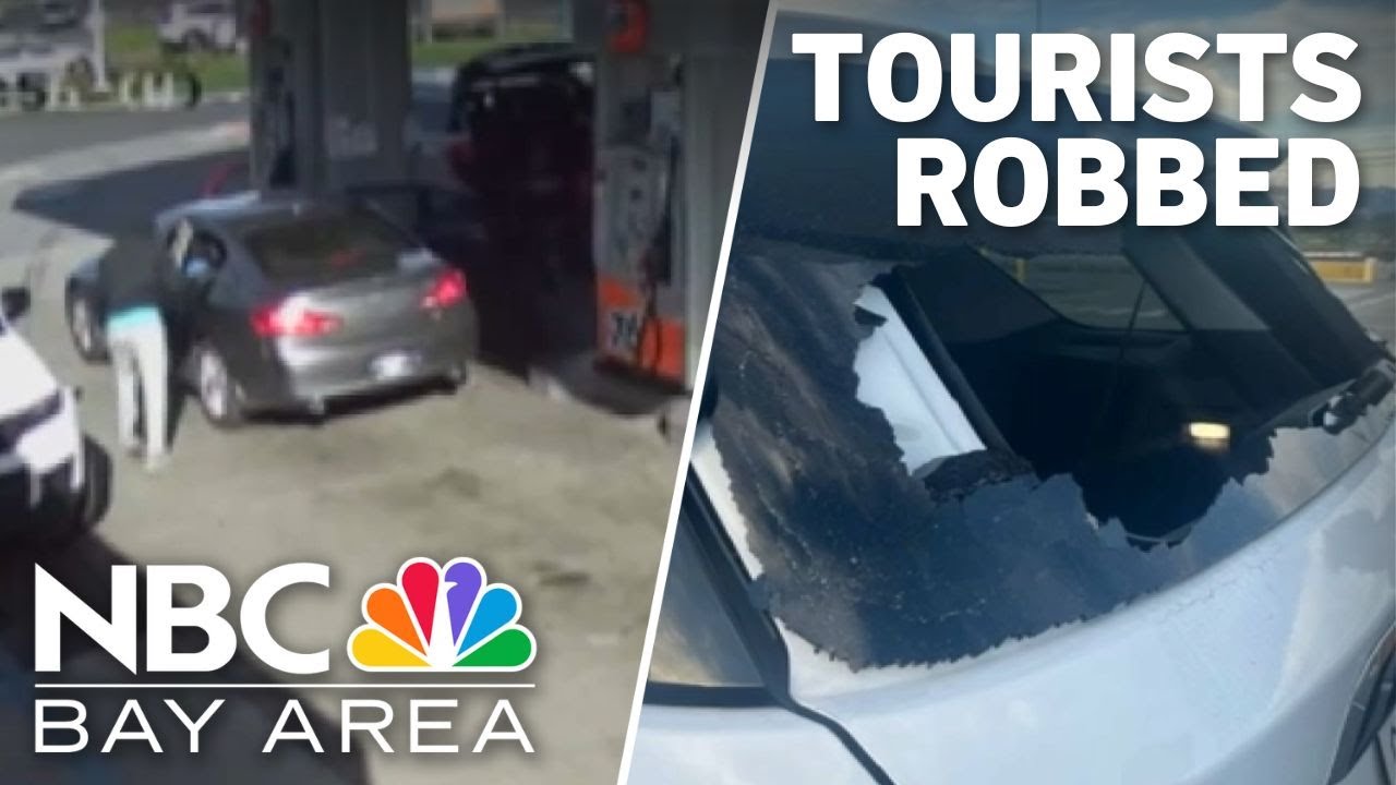 Tourists robbed at gas station in Oakland's troubled airport corridor
