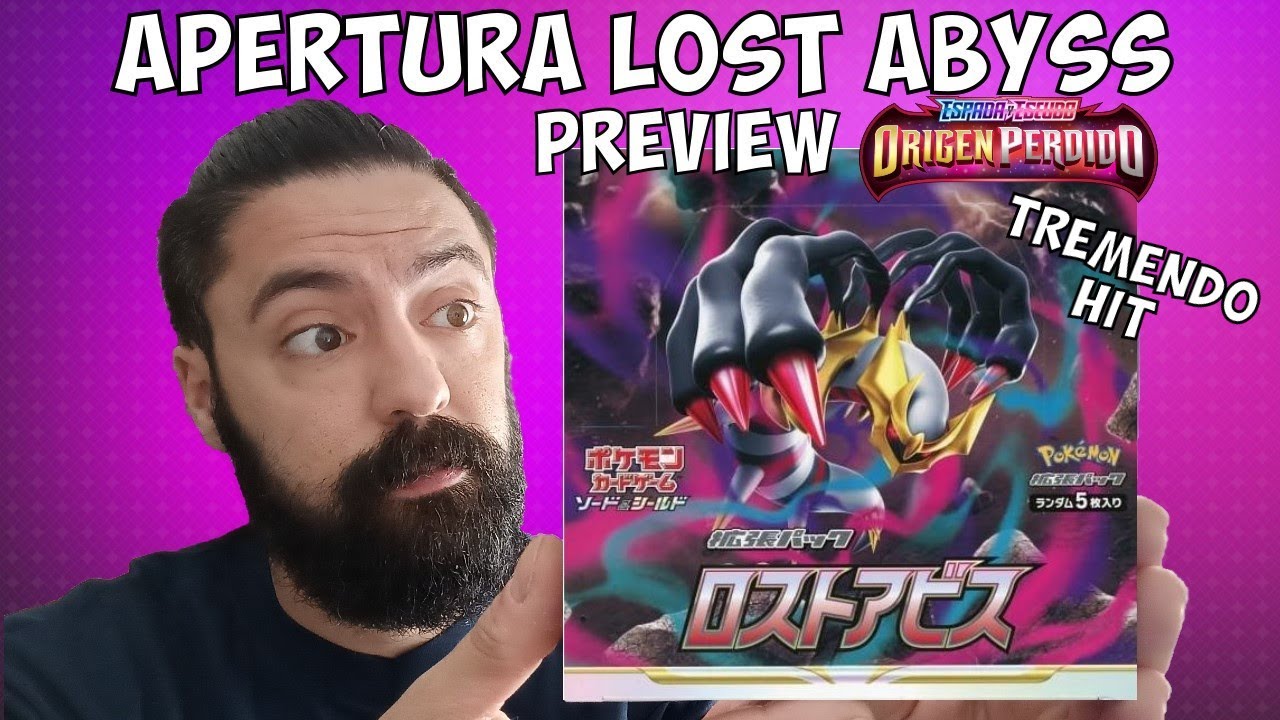 TREMENDO HIT - APERTURA CARTAS POKEMON DE LA NUEVA EXPANSIÓN JAPONESA LOST ABYSS / LOST ORIGIN