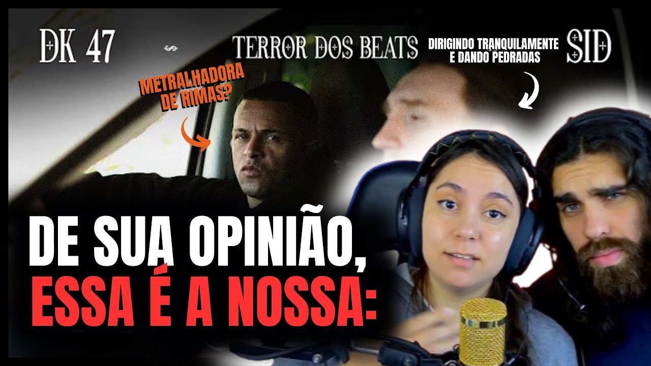 Nise da Silveira - Dk 47, Sid & TerrorDosBeats (Clipe Oficial) - REACT LUCAS MEIRA feat CAROL