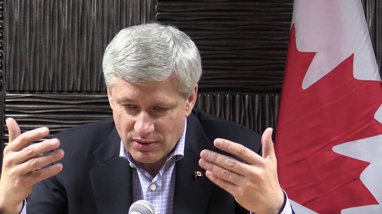 FULL INTERVIEW Canadian Prime Minister Stephen Harper calls the Liberals economic plan “all...