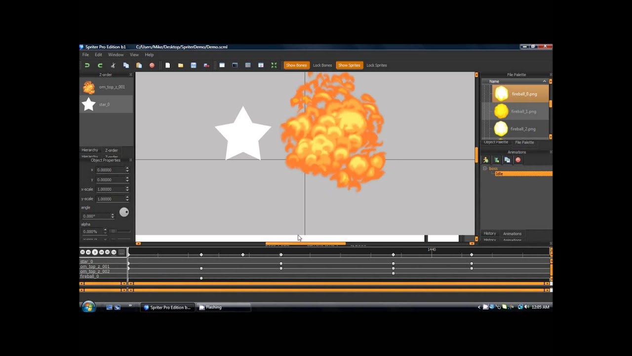 Spriter features and workflow overview