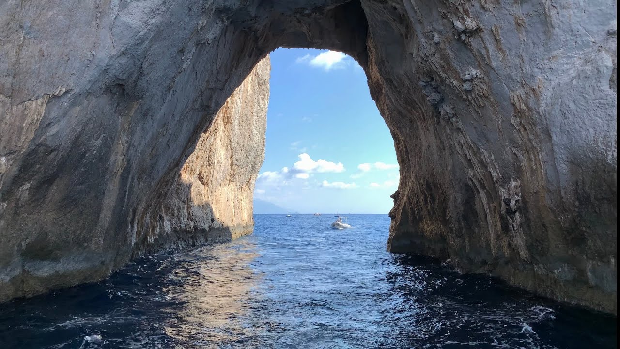 Capri - Most stunning Island of Italy Boat Tour 4K