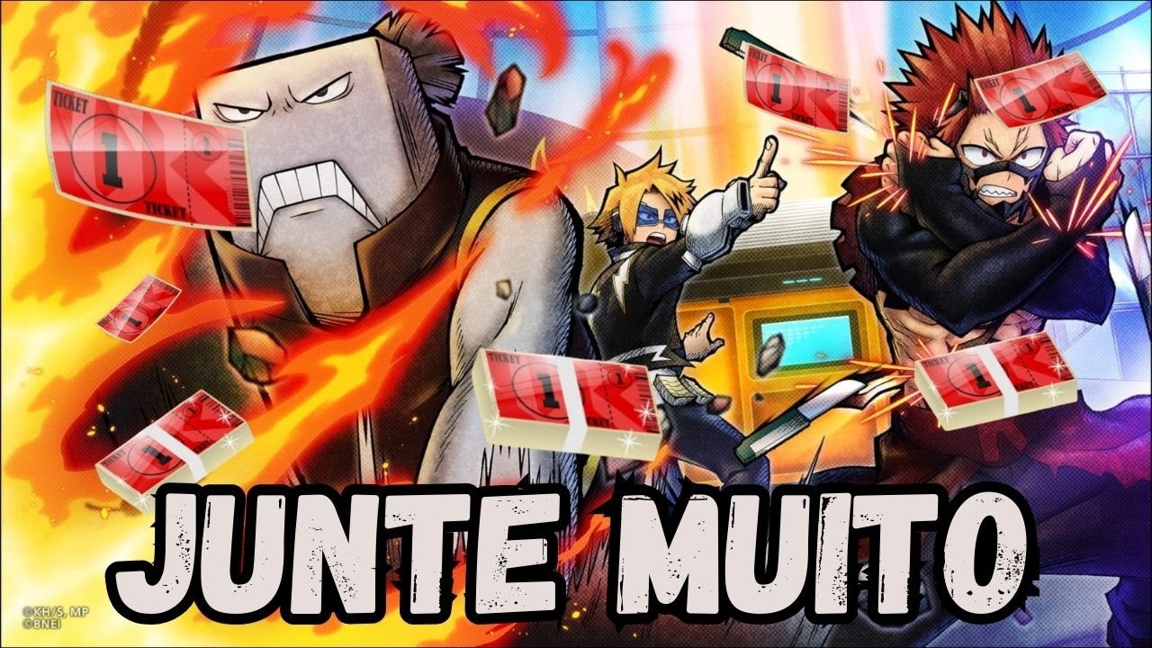 Como Farmar TICKETS no MY HERO ULTRA RUMBLE