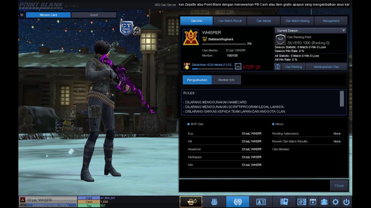 TIBA TIBA WAR FC |  TOPUP GAME DI RWKSTORE.MY.ID #pointblank #gamefps #antideras
