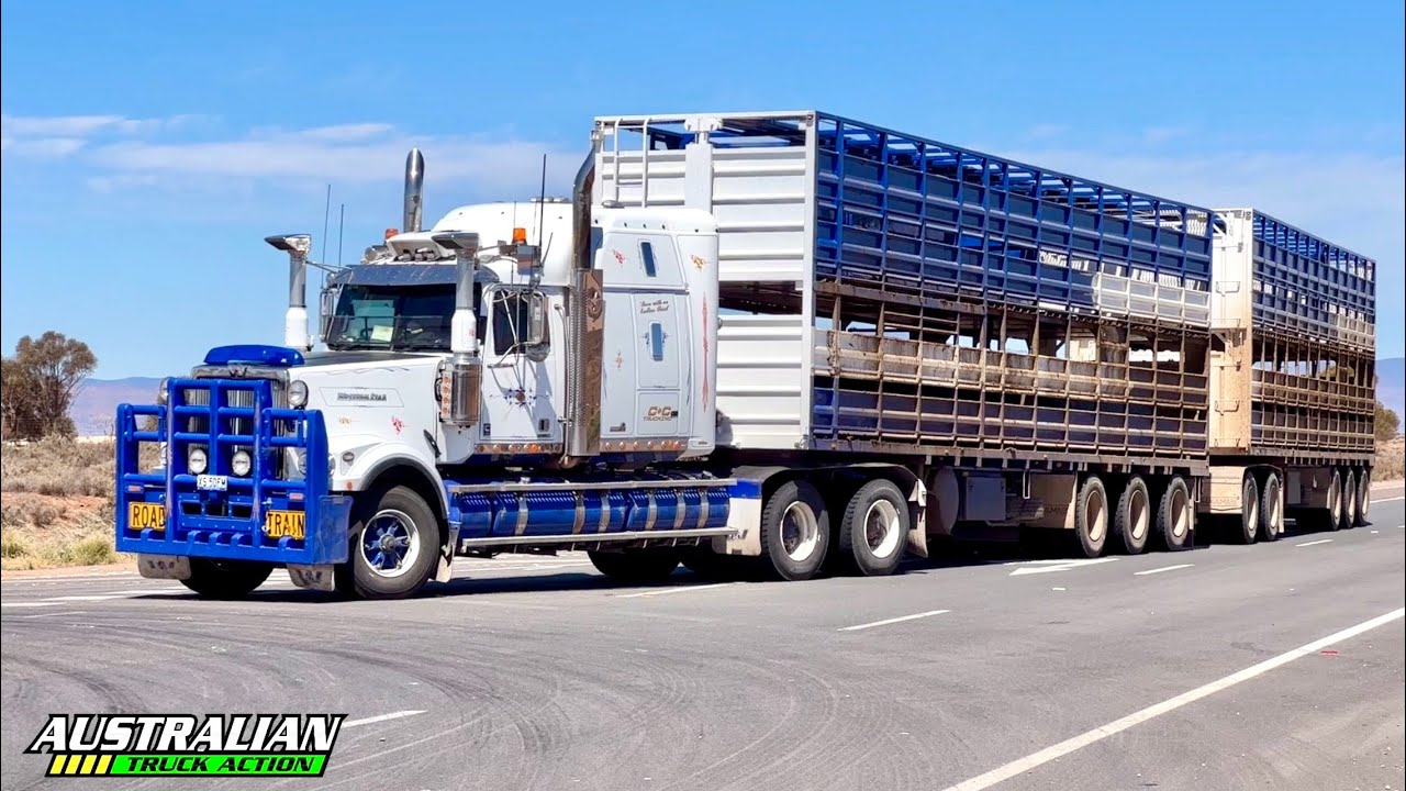 Australian Western Star Road Train Compilation #7 