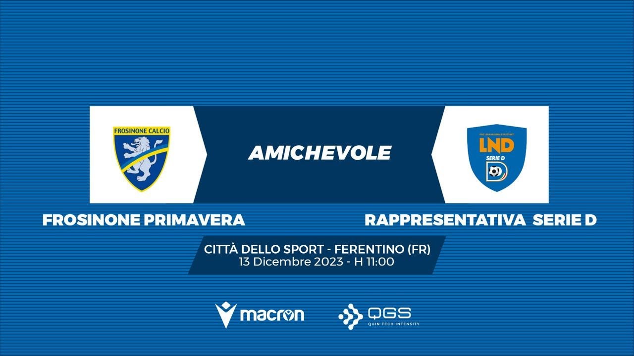 Rappresentativa Serie D - Frosinone Primavera