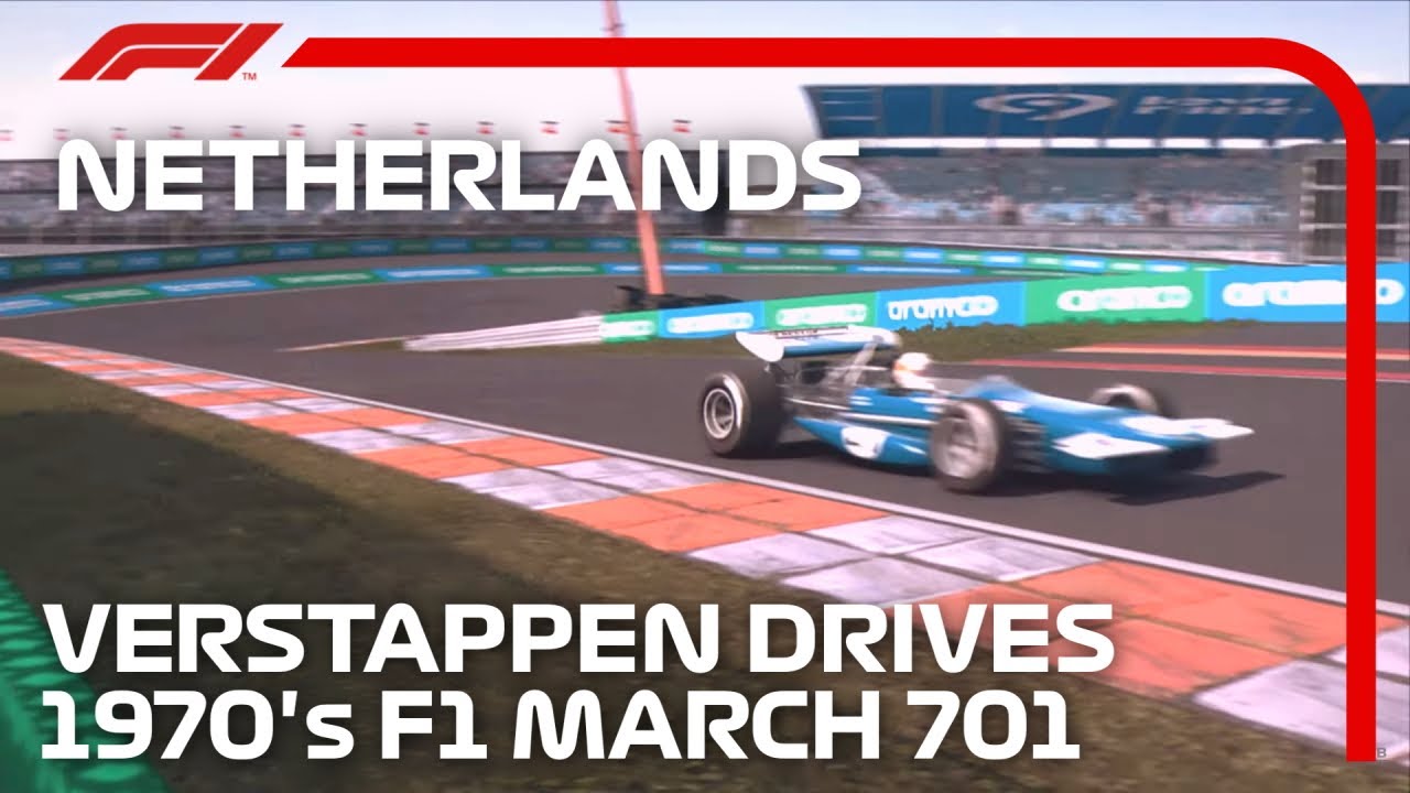 Verstappen Driving Sir Jackie Stewart's Tyrrell March 701 | 2022 Dutch Grand Prix