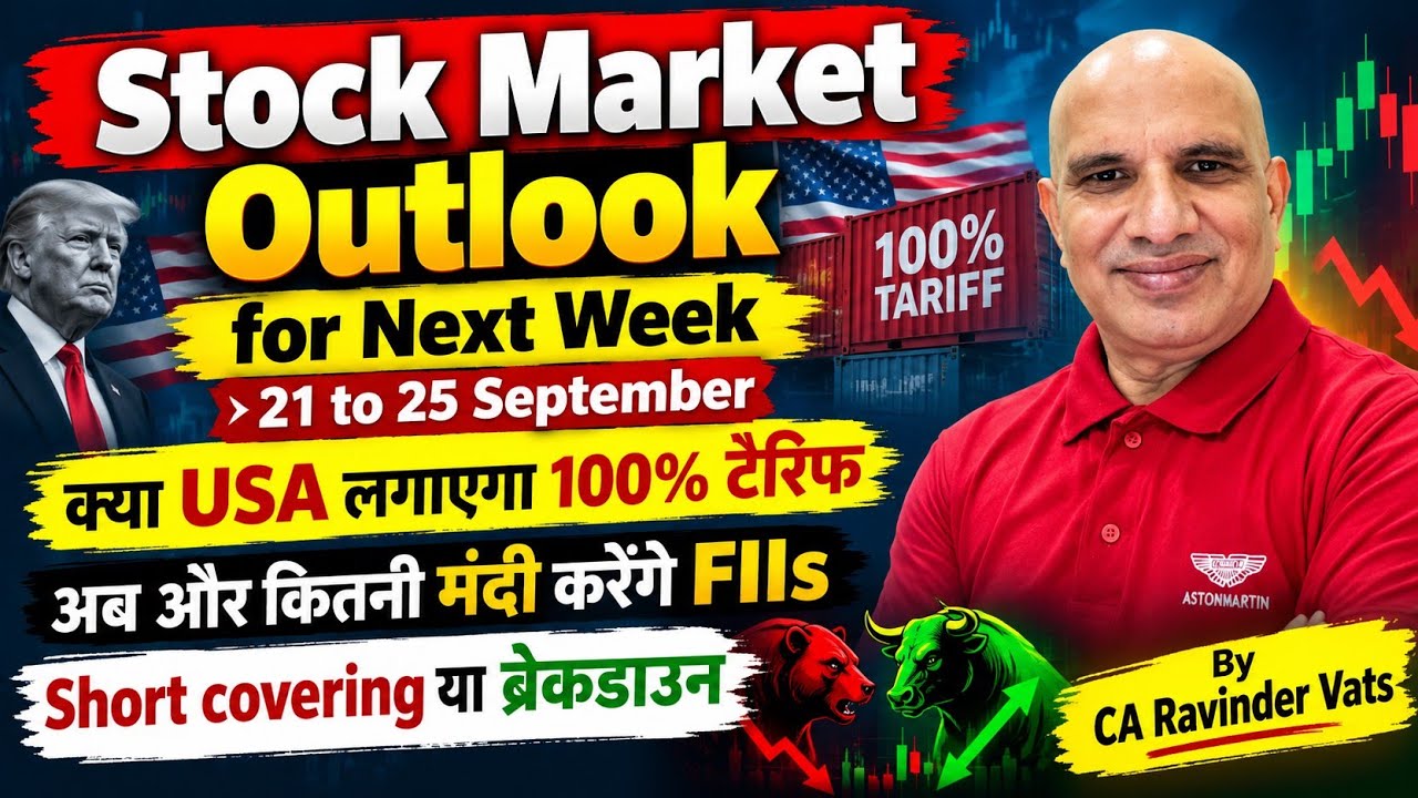 Stock Market Outlook for Next Week: 21 to 25 September by CA Ravinder Vats