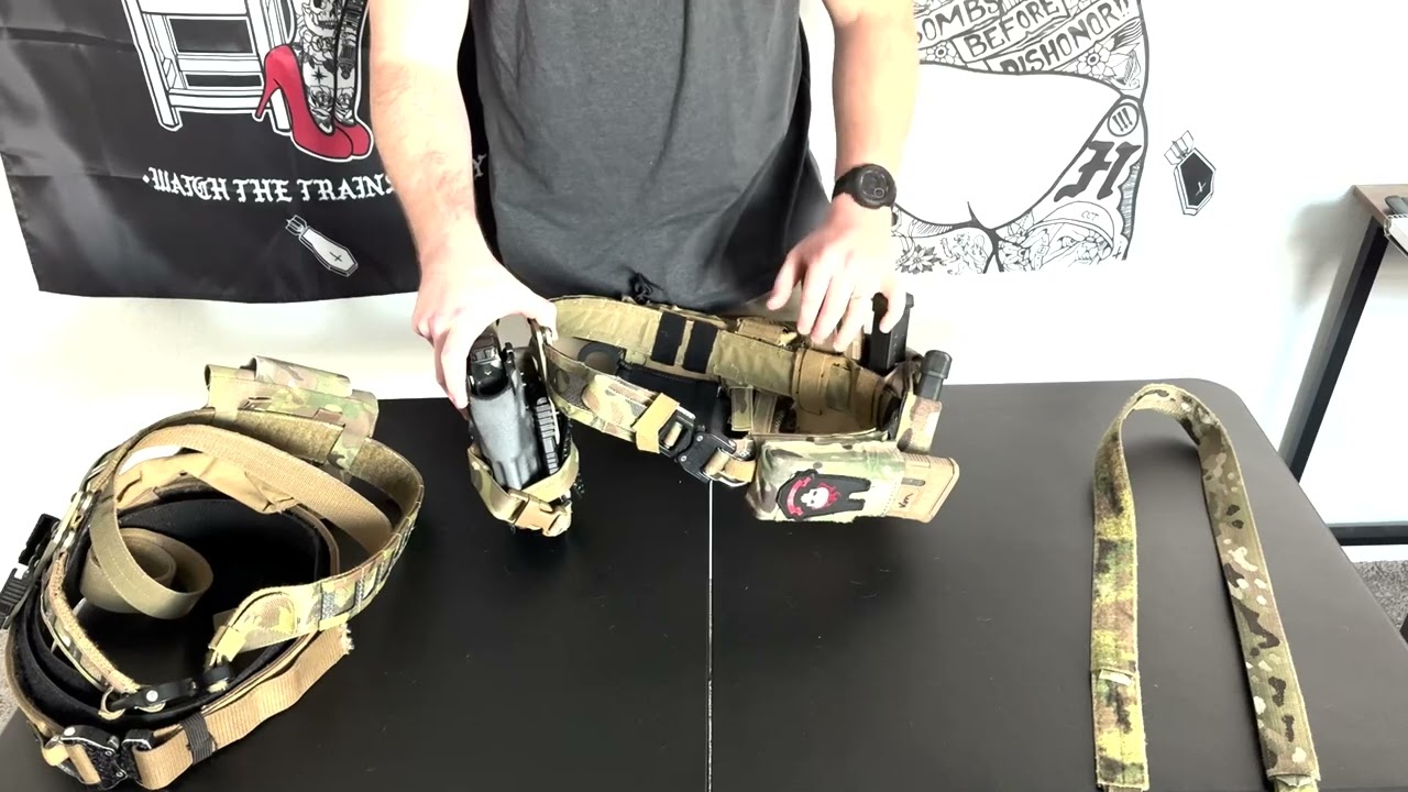 Ferro Concepts Bison Belt Setup 2024 & Belt Comparison (GBRS V3 & Ronin Tactics Task Force Belt)