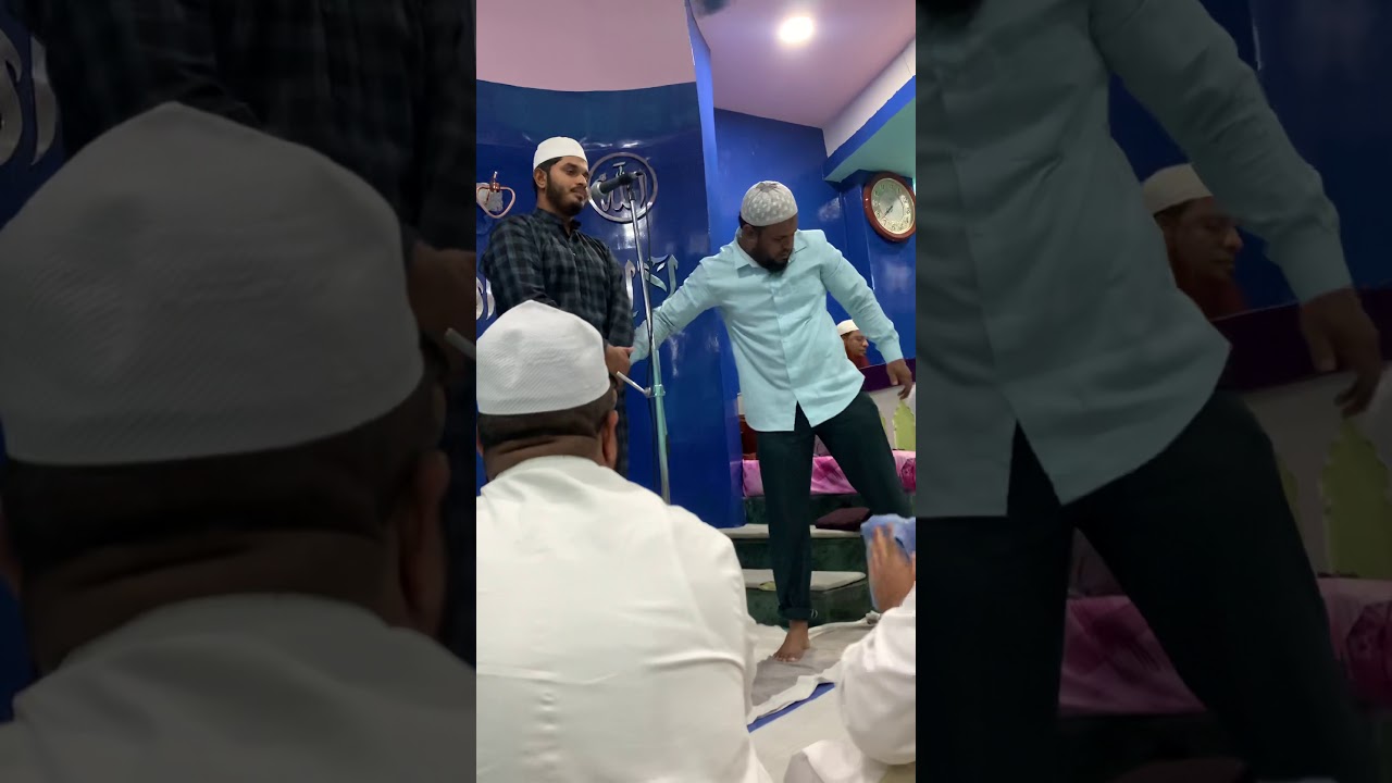 Markaz e khidmat e khalq   Naat e shareef mai chup khada huwa hu