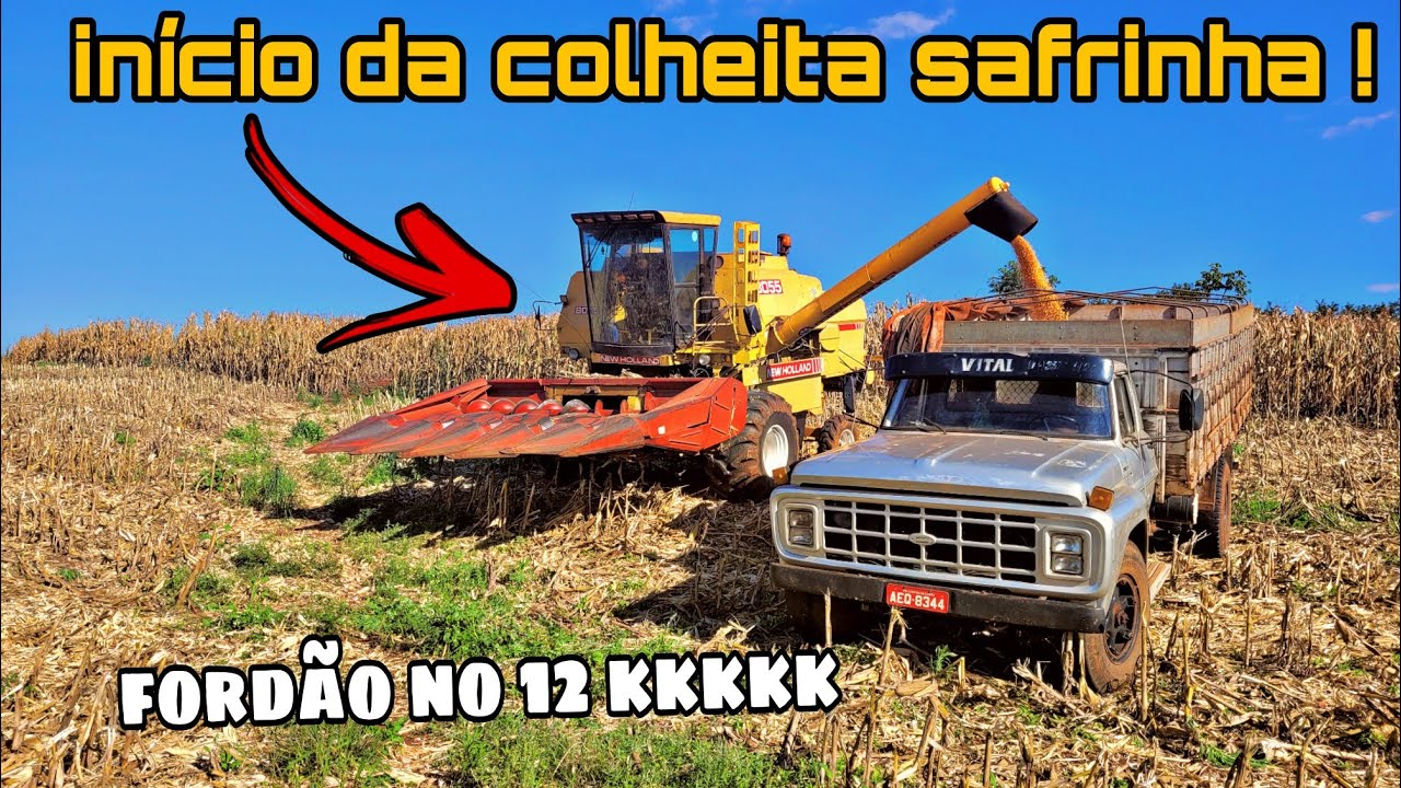 COLHEITA DE MILHO SAFRINHA 2023 !
