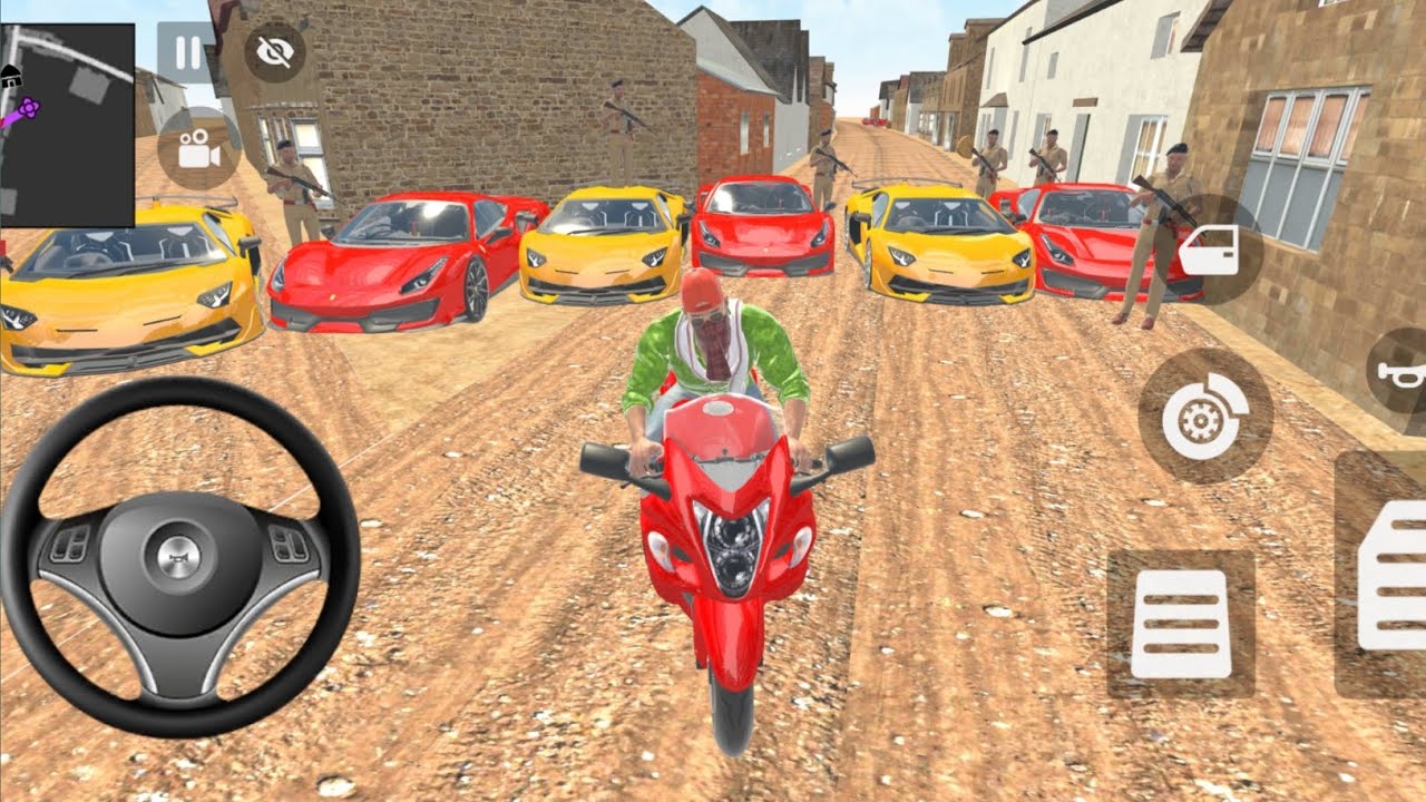 🎮Franklin went to his village💫today 🛖 | Franklin order by 3️⃣ Lamborghini And Order By 3️⃣ Buggati |