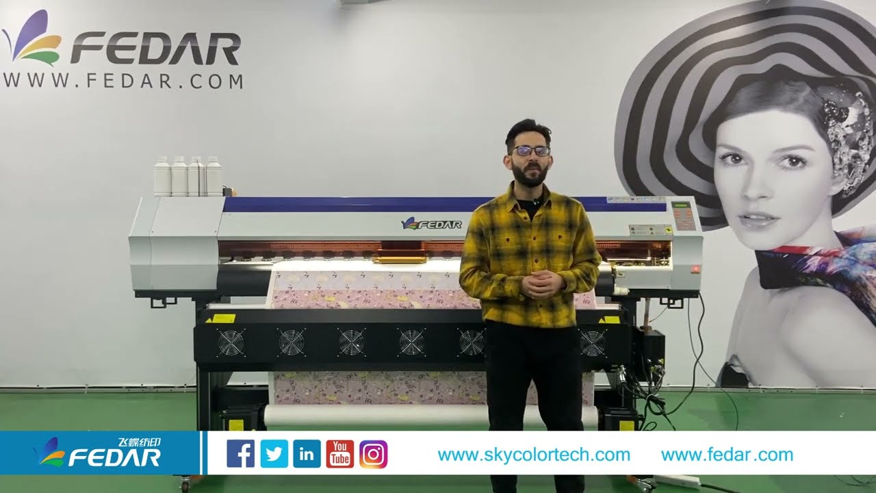 Fedar Classic Double Head Sublimation Printer FD1900