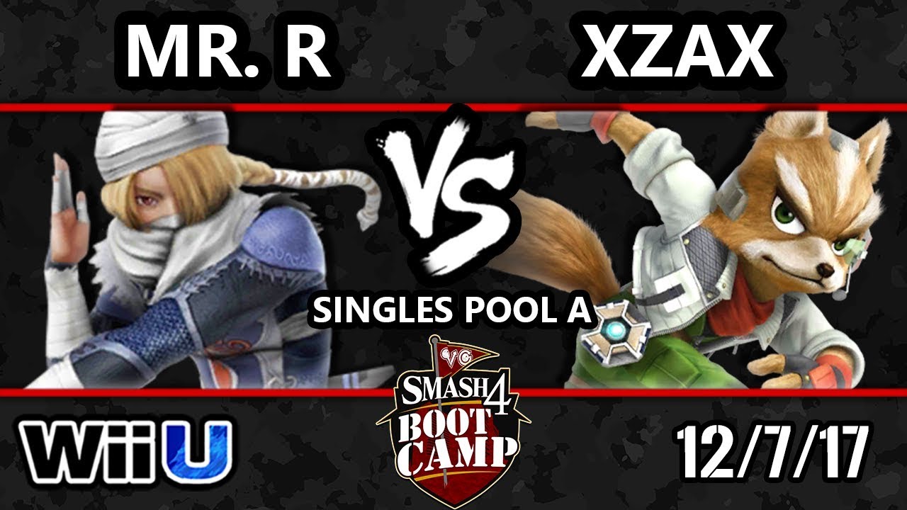 S4BC Smash 4 - BC | Mr. R (Sheik) vs RPS | Xzax (Fox) - WiiU Pools