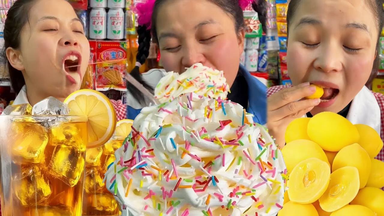 Video đồ ăn vặt Trung Quốc trên Tik Tok丨Những món ăn vặt mà hồi nhỏ mẹ không cho ănEP490