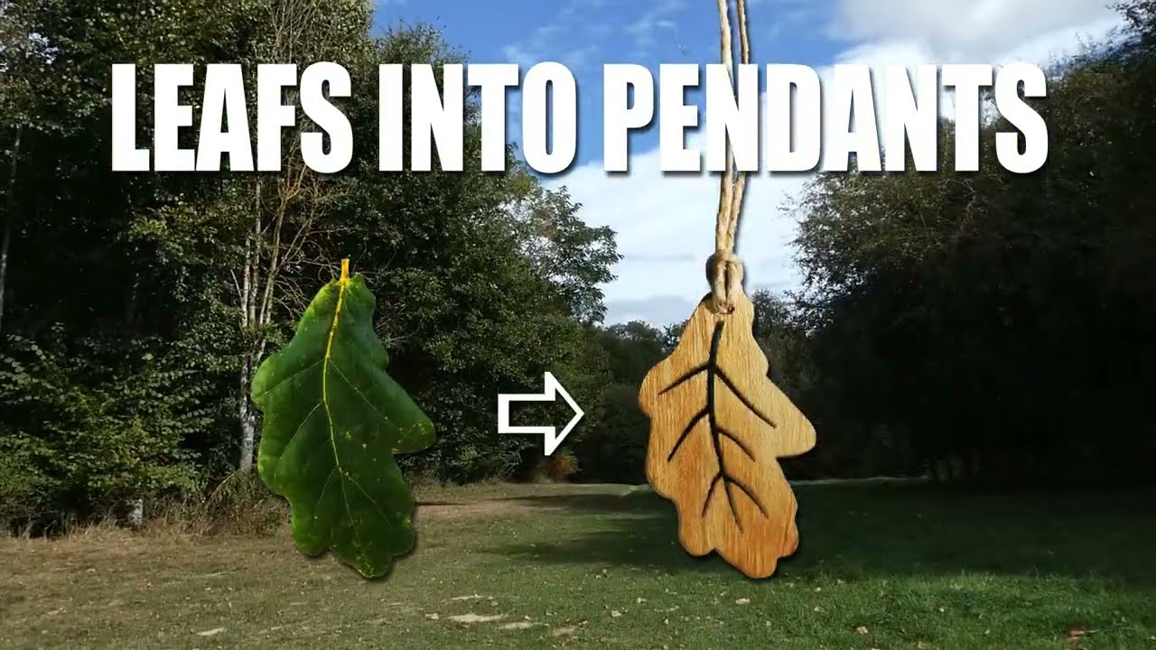 Making Wooden Jewelry (Pendants) - La Chassagne Wood Art