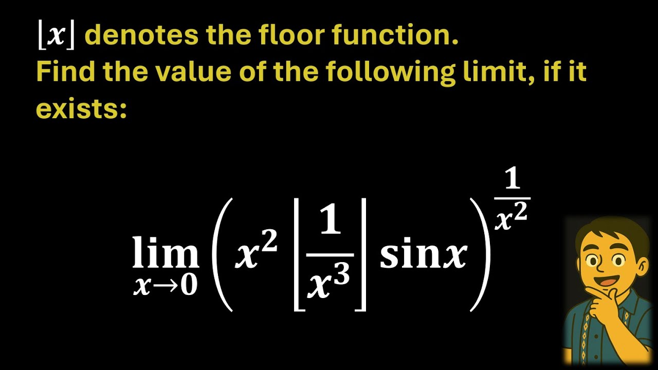 A Tricky Limit with Floor Function | Calculus Limit That Breaks Intuition