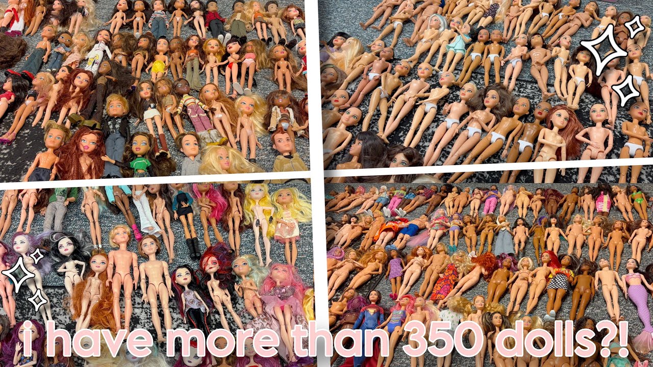 I HAVE OVER 350 DOLLS?! 2025 Doll Collection Tour!!!💕