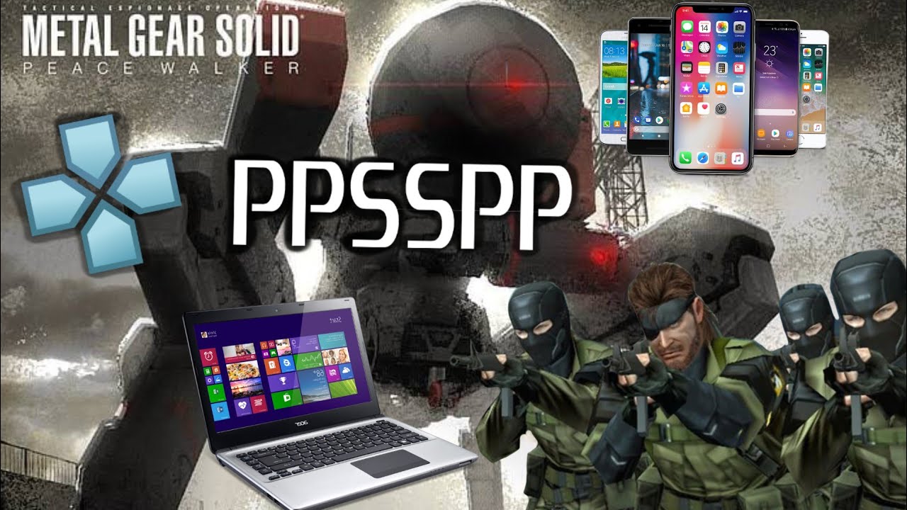 Como jugar Online MGS Peace Walker