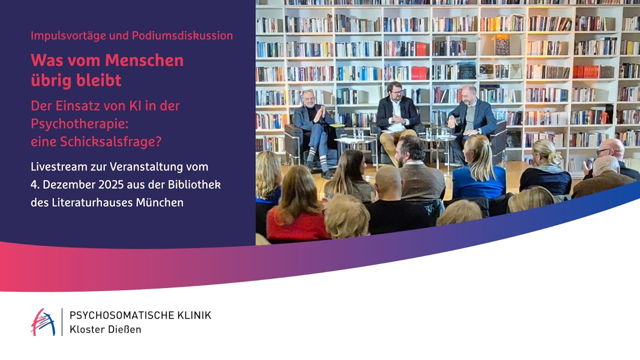Was vom Menschen übrig bleibt: Der Einsatz von KI in der Psychotherapie - eine Schicksalsfrage?
