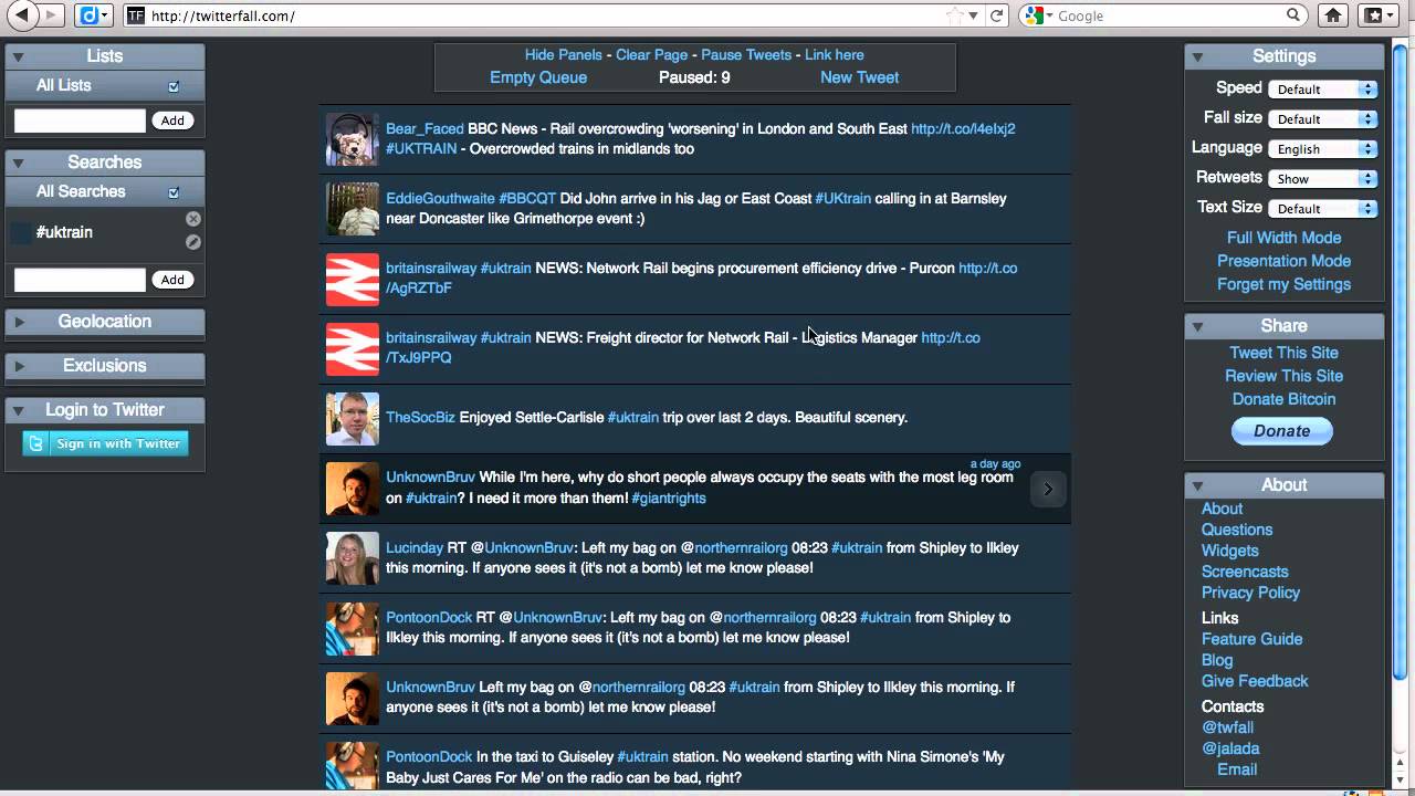 Tweet Walls