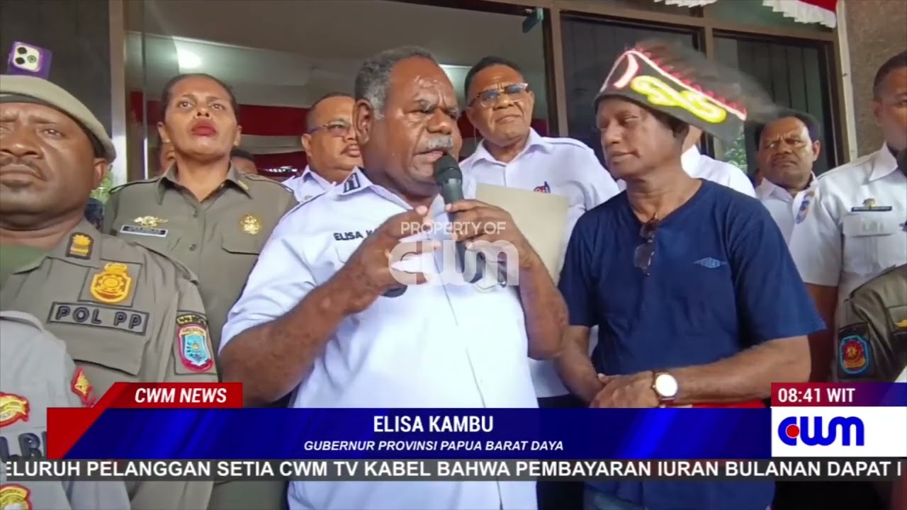 GUBERNUR ELISA KAMBU KOMITMEN KAWAL PERJUANGAN DOB KABUPATEN IMEKO