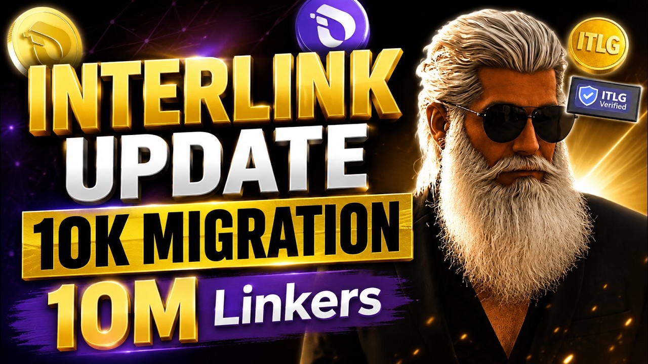InterLink Network 10K MIGRATION UPDATE !! InterLink Network New Update ✅ 10M Avatar Rewards !!#itlg 