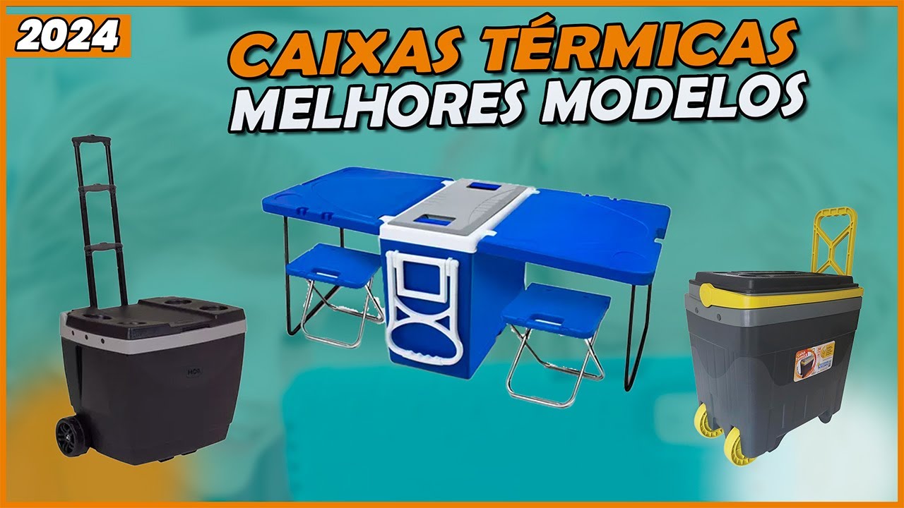 QUAL CAIXA TÉRMICA ESCOLHER em 2024? Melhores Modelos! Caixa Térmica