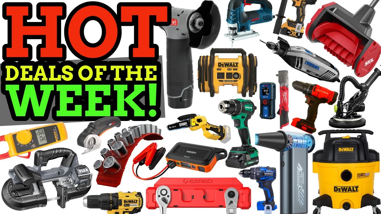 Hot Tool Deals of the Week & More! #dotdotw 1/27/25