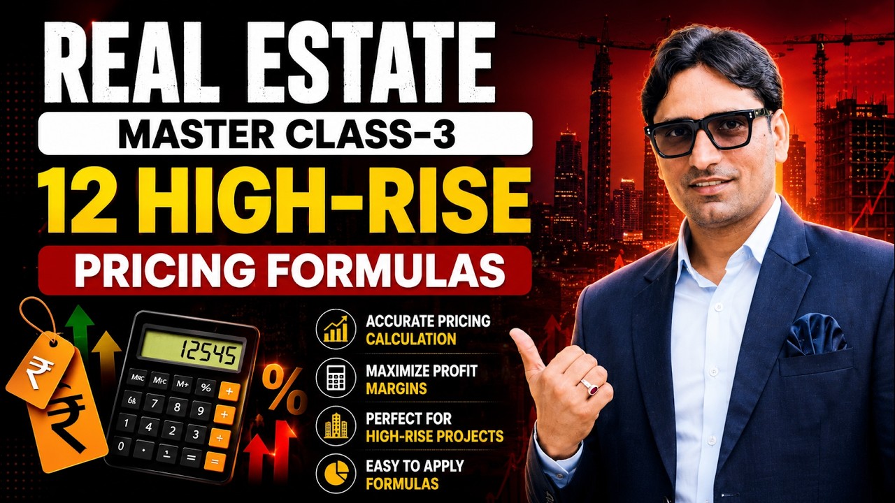 12 High Rise Pricing calculation Formula | Flat Price Calculation l Sumeet Kharb 