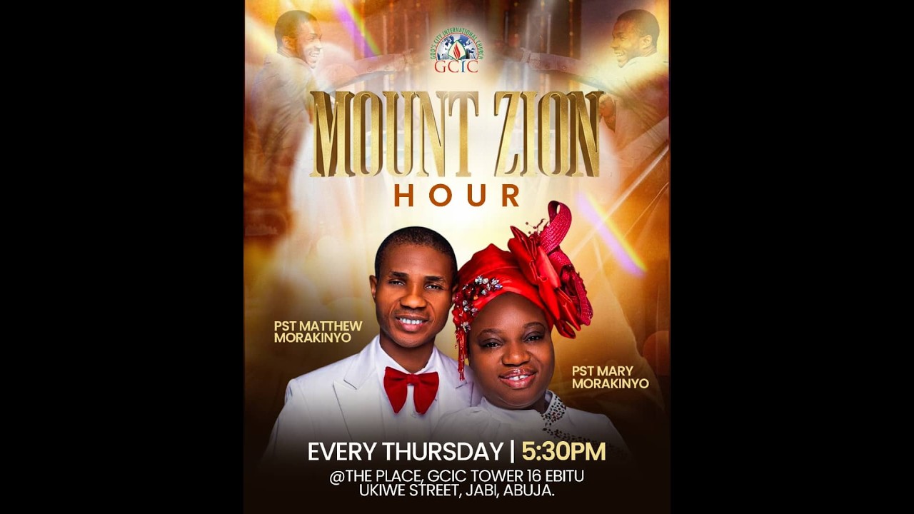 SPECIAL MOUNT ZION SERVICE 5TH MARCH, 2026