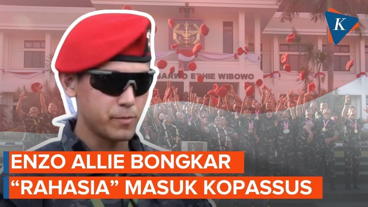 Enzo Allie Beberkan Cara dan Syarat Jadi Kopassus