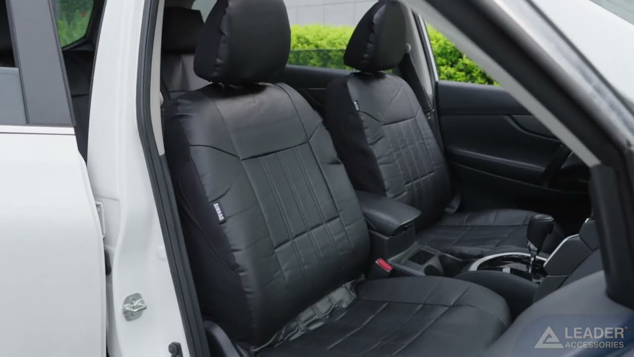 Faux Leather Car Seat Covers-  Fit Cars SUV Trucks&mdash;&mdash;Leader Accessories