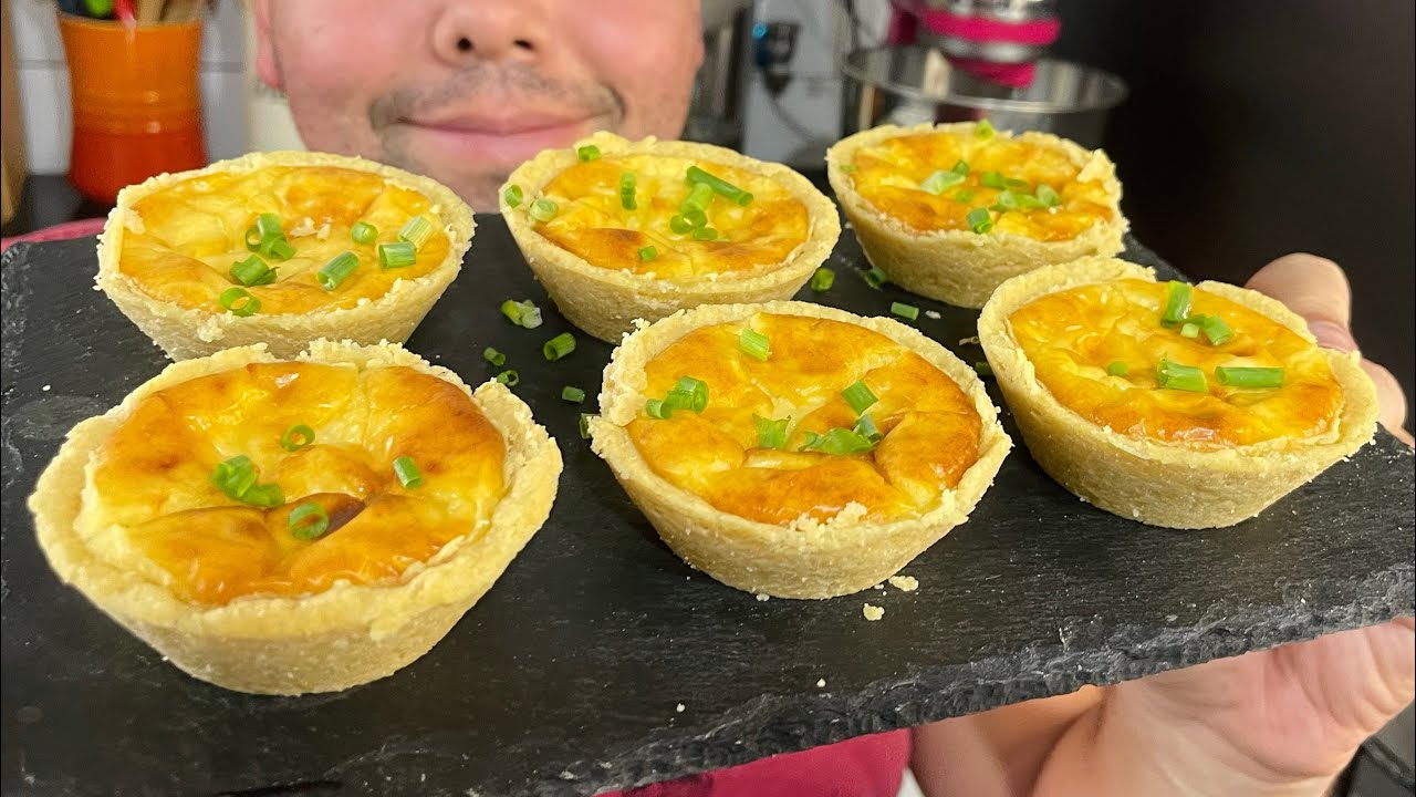 MASSA MEGA DIFERENTE E A EMPADINHA DE QUEIJO MAIS CREMOSA DO MUNDO | UMA DELÍCIA