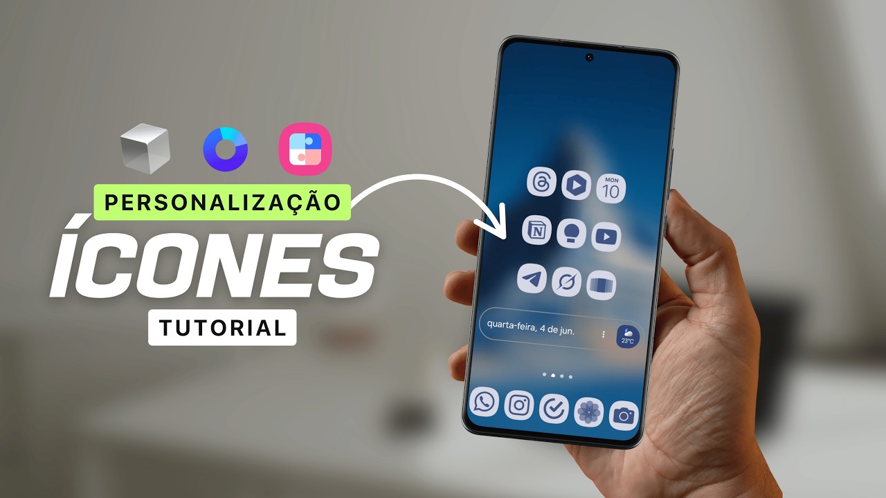 ONE UI 7 + Personalização de ÍCONES! Tutorial #3 #goodlock