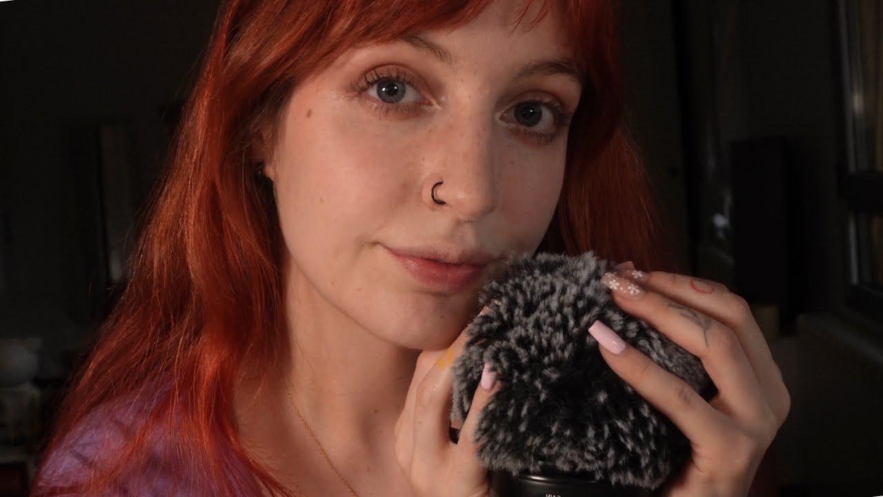 ASMR Засыпайте под этот расслабляющий микрофон с пушистыми царапаньями