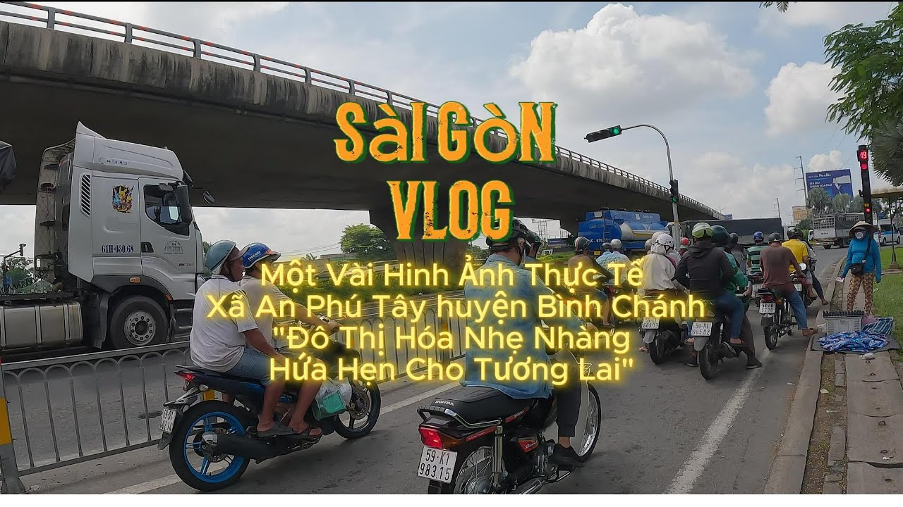Xã An Phú Tây huyện Bình chánh một vài hình ảnh thực tế