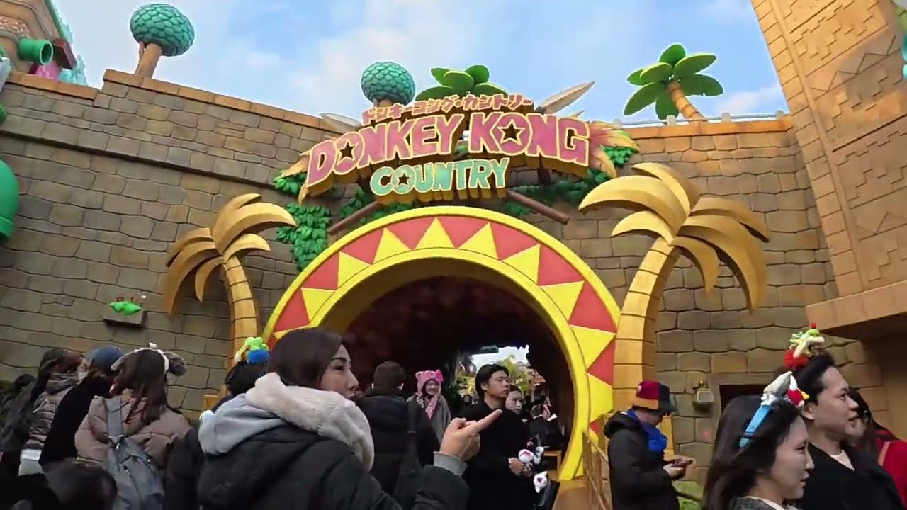 📹 4K Walking around USJ (Universal Studios Japan) Tour! 🎉