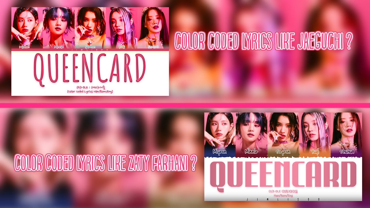 HOW TO MAKE COLOR CODED LYRICS VIDEO? (like Zaty Farhani and Jaeguchi)